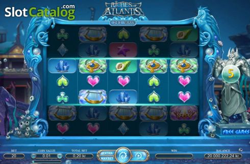 Οθόνη3. Riches of Atlantis (Dream Tech) Κουλοχέρης