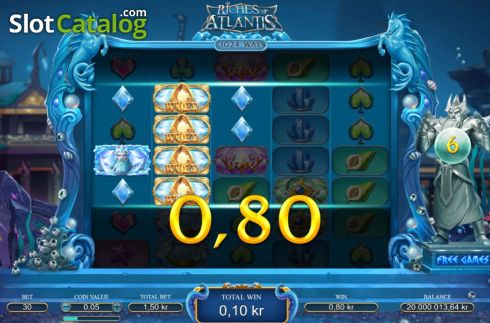Οθόνη4. Riches of Atlantis (Dream Tech) Κουλοχέρης