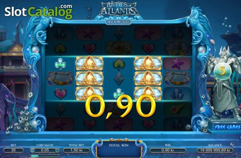 Οθόνη5. Riches of Atlantis (Dream Tech) Κουλοχέρης