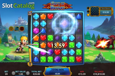 Οθόνη4. Glory of Heroes Remastered Κουλοχέρης 