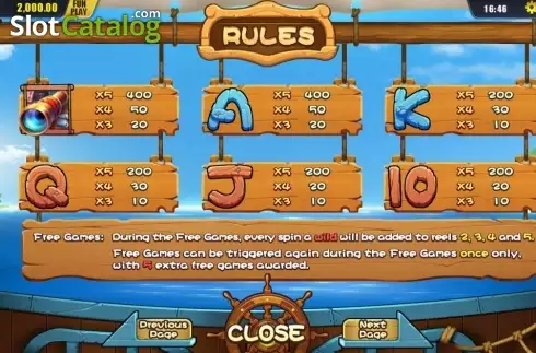 Οθόνη6. Pirates Treasure (Dream Tech) Κουλοχέρης