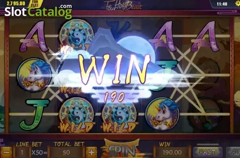 Οθόνη3. Four Holy Beast Κουλοχέρης 