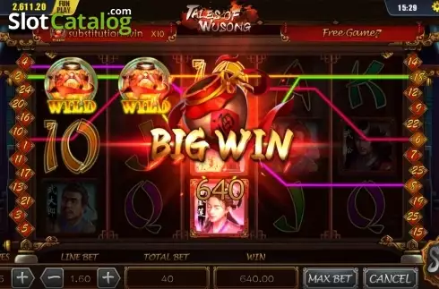 Οθόνη6. Tales of Wusong Κουλοχέρης