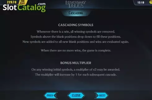 Οθόνη6. Legendary Tales Κουλοχέρης