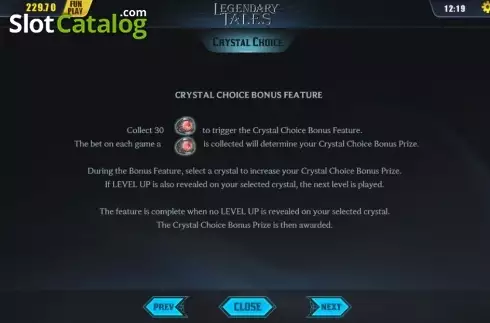 Οθόνη7. Legendary Tales Κουλοχέρης
