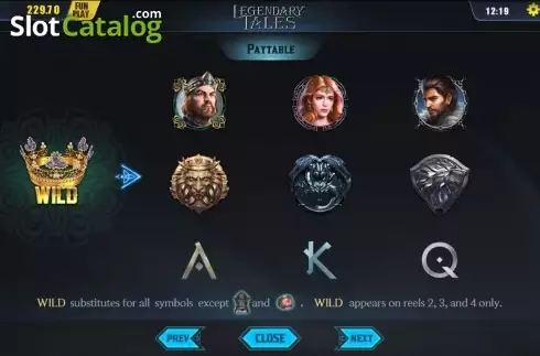 Οθόνη9. Legendary Tales Κουλοχέρης