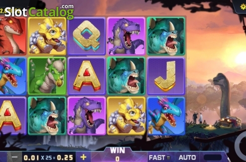 Οθόνη2. Dinosaur World Κουλοχέρης
