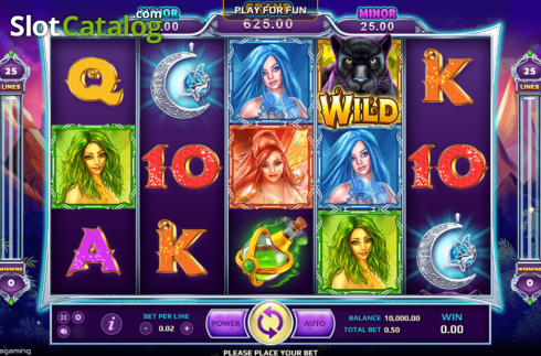 Οθόνη3. Wild Fairies (Eurasian Gaming) Κουλοχέρης