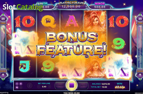 Οθόνη5. Wild Fairies (Eurasian Gaming) Κουλοχέρης