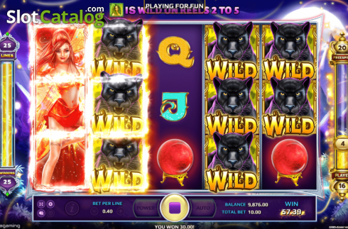 Οθόνη6. Wild Fairies (Eurasian Gaming) Κουλοχέρης