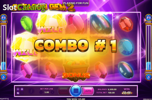 Οθόνη4. Octagon Gem 2 Κουλοχέρης
