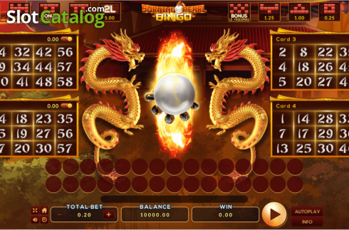 Οθόνη2. Burning Pearl Bingo Κουλοχέρης