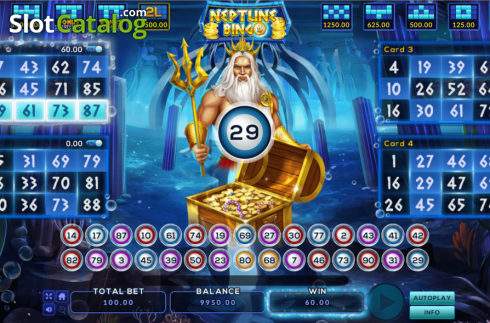Οθόνη3. Neptune Bingo Κουλοχέρης 