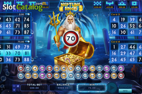Οθόνη4. Neptune Bingo Κουλοχέρης 