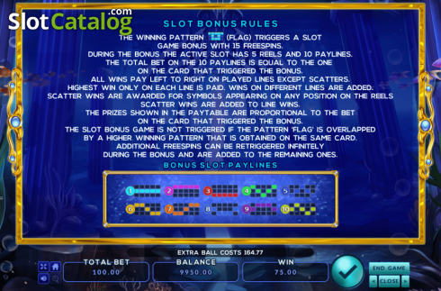 Οθόνη6. Neptune Bingo Κουλοχέρης 