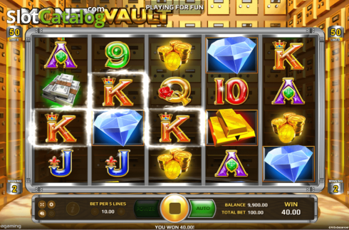 Οθόνη3. Money Vault Κουλοχέρης