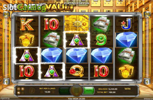 Οθόνη4. Money Vault Κουλοχέρης