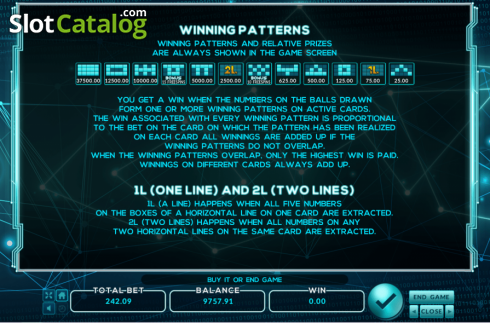 Οθόνη5. Cryptomania Bingo Κουλοχέρης