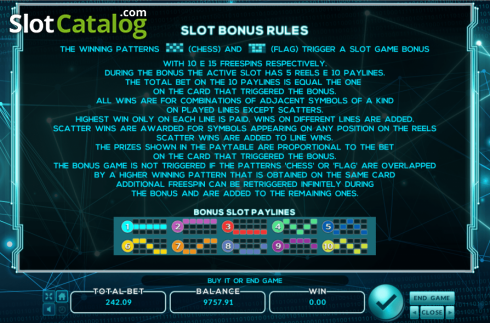 Οθόνη7. Cryptomania Bingo Κουλοχέρης