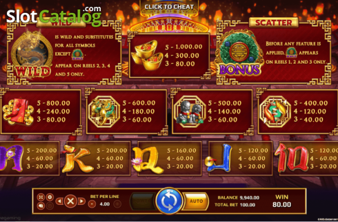 Οθόνη5. Dragon Powerflame Κουλοχέρης