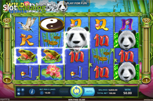 Οθόνη3. Wild Giant Panda Κουλοχέρης
