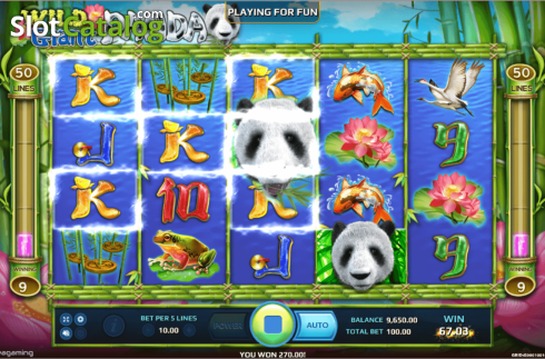 Οθόνη4. Wild Giant Panda Κουλοχέρης
