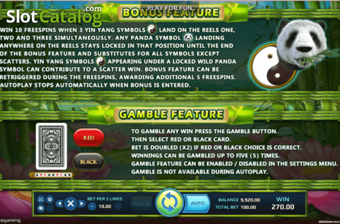Οθόνη6. Wild Giant Panda Κουλοχέρης