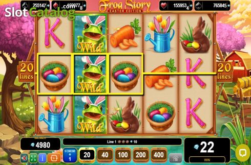 Οθόνη3. Frog Story Easter Edition Κουλοχέρης