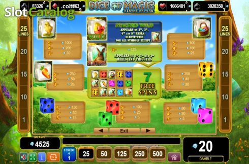 Οθόνη6. Dice of Magic Easter Edition Κουλοχέρης