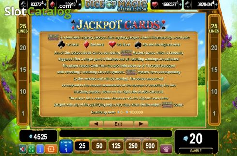 Οθόνη9. Dice of Magic Easter Edition Κουλοχέρης
