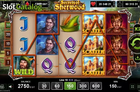 Οθόνη3. Secrets of Sherwood Κουλοχέρης