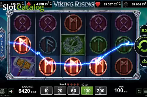 Οθόνη4. Viking Rising Κουλοχέρης