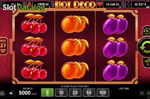 Οθόνη2. Hot Deco Κουλοχέρης