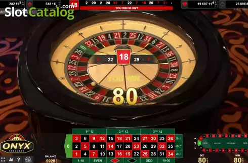 Οθόνη4. Onyx Roulette Κουλοχέρης
