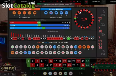 Οθόνη6. Onyx Roulette Κουλοχέρης
