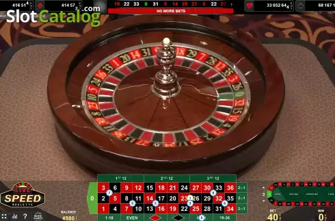 Οθόνη5. Live Speed Roulette (Amusnet) Κουλοχέρης 