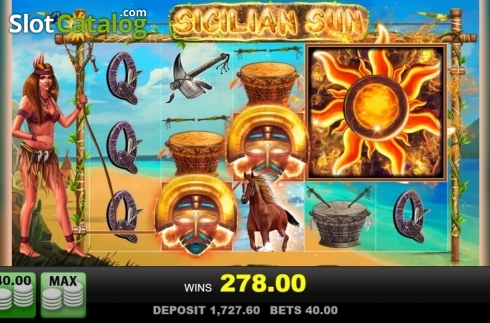 Οθόνη3. Sicilian Sun Κουλοχέρης