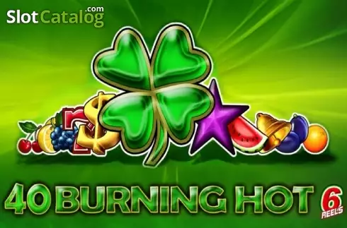 40 Burning Hot 6 Reels (Amusnet) Λογότυπο