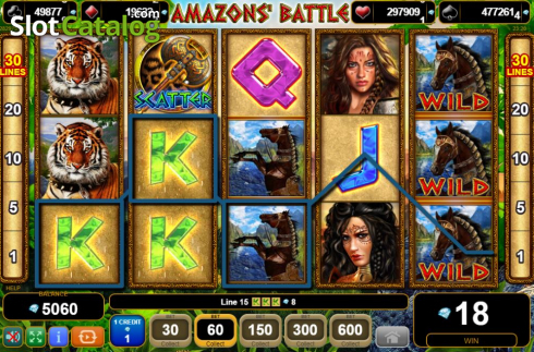 Οθόνη4. 50 Amazons' Battle Κουλοχέρης