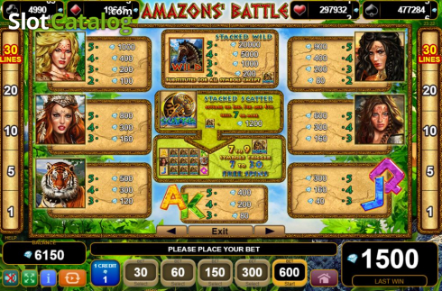 Οθόνη6. 50 Amazons' Battle Κουλοχέρης