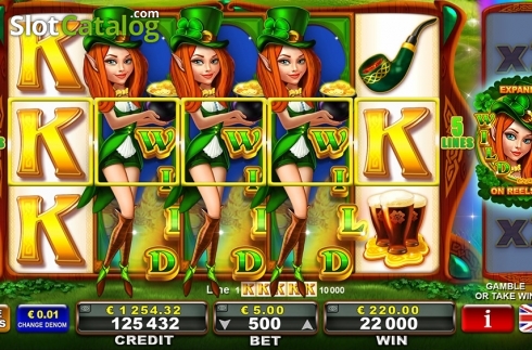Οθόνη3. Irish Charm (Amusnet) Κουλοχέρης