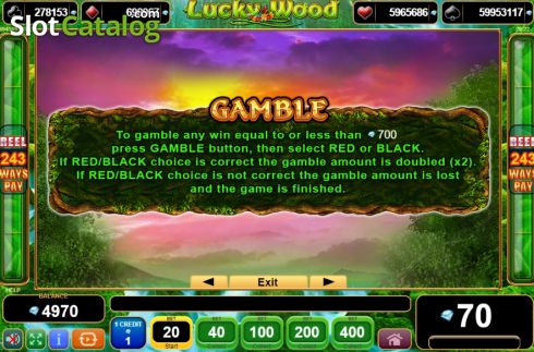 Οθόνη7. Lucky Wood Κουλοχέρης