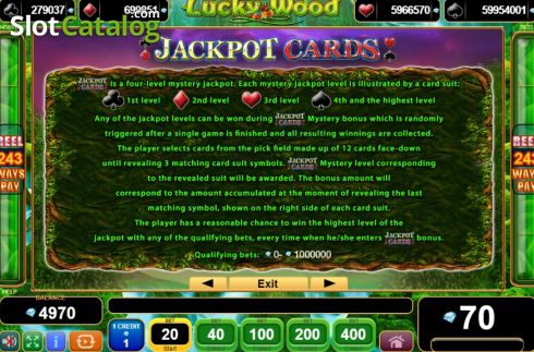 Οθόνη8. Lucky Wood Κουλοχέρης