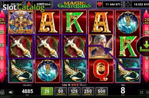 Οθόνη4. Magic Guardians Κουλοχέρης