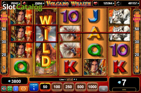 Οθόνη4. Volcano Wealth Κουλοχέρης