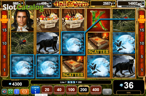 Οθόνη4. Halloween Egypt Quest Κουλοχέρης