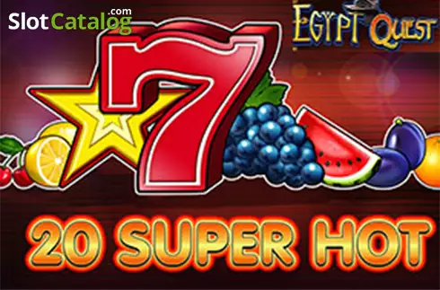 20 Super Hot Egypt Quest Λογότυπο 20 Super Hot Egypt Quest Λογότυπο