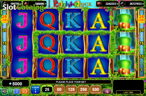 Οθόνη2. Rainbow Luck Κουλοχέρης 