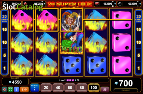 Οθόνη6. 20 Super Dice Κουλοχέρης