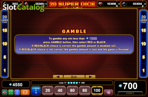 Οθόνη8. 20 Super Dice Κουλοχέρης